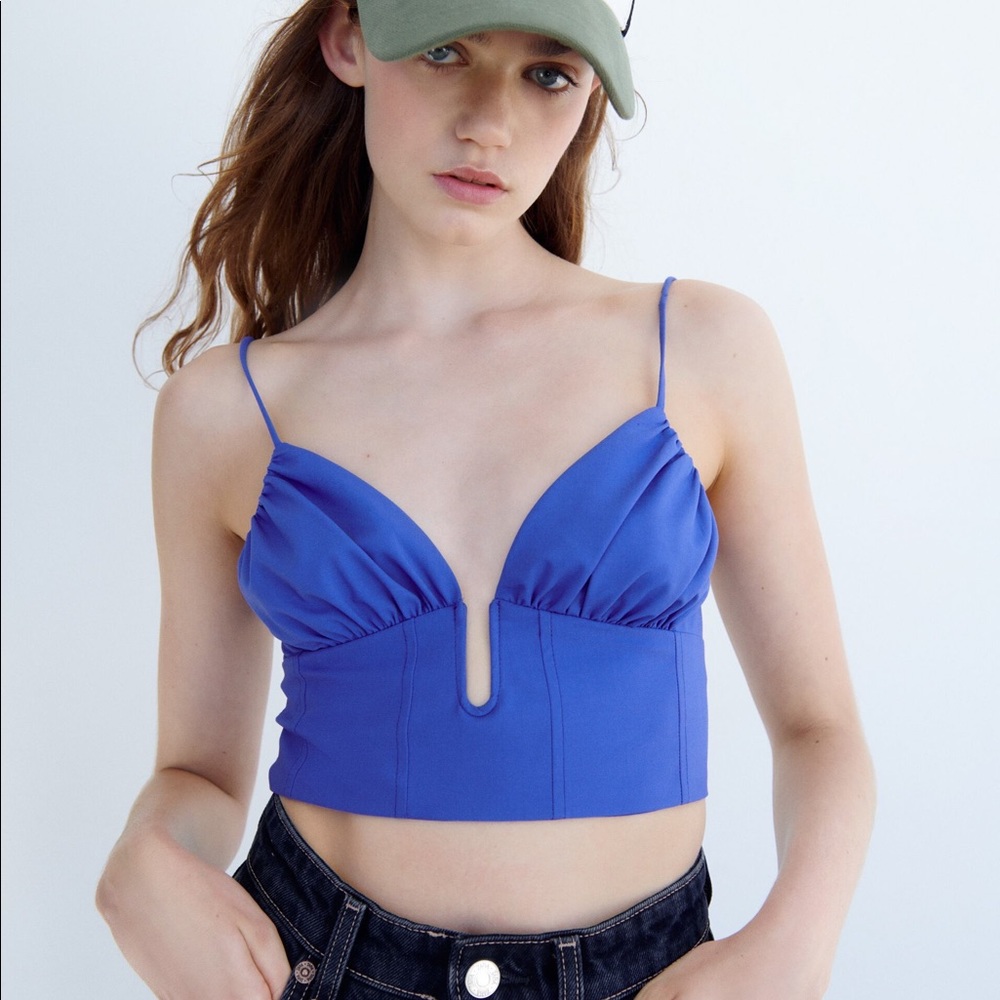 Zara | Bustier Crop Top